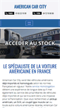 Mobile Screenshot of americancarcity.fr