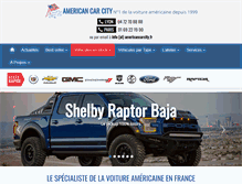 Tablet Screenshot of americancarcity.fr